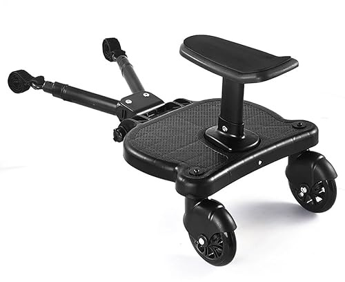Buggy Board Universal Trittbrett Pedal Adapter mit Sitz Hilfs Pedal Trittbrett für Kinderwagen