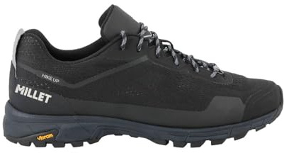 MILLET Hike Up M, Chaussures de Randonnée Basses Semelles Vibram Légères - Homme, Noir Nouveau Logo, 43.5 EU