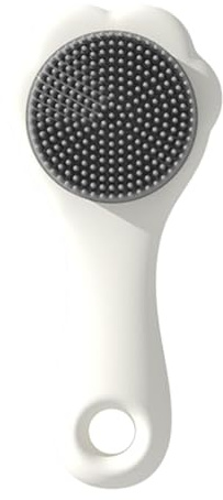 Nuyhgtr Soft Baby Shower Brush, Gentle Cradle Cap Treatments, Baby Hair Scrubber, Baby Cradle Cap Brush, Versatile Safe Baby Grooming Tool with Gentle Scalp Exfoliation for Toddler, Boys & Girls