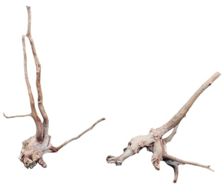 SEWOART Aquarium Ornament Miniature Tree Root Decor Micro Landscape Ornaments for Aquatic Environments