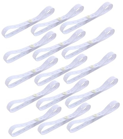 BESTonZON 15stücke Windel Befestigungsschnallen Elastische Windelschnallen Verstellbare Junge Mädchen Windelgürtel Säuglings Windelschnalle Windelbefestigungsschnalle