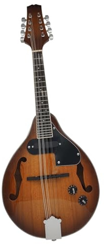 Professional Mandoline Instrument Eight-string Mandolin Instrument Electric Mandolin Ethnic Instrument Tibetan Mandolin(A)