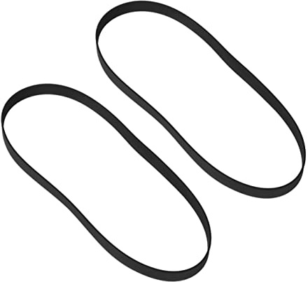 Recorder Antriebsriemen 5mm Breit aus Gummi, Schwarz, 2 Stück | Geeignet für Dvd Laufwerk, Vibrationsabsorbierend, als Ersatzteil, Sorgt für Präzisen Bandlauf