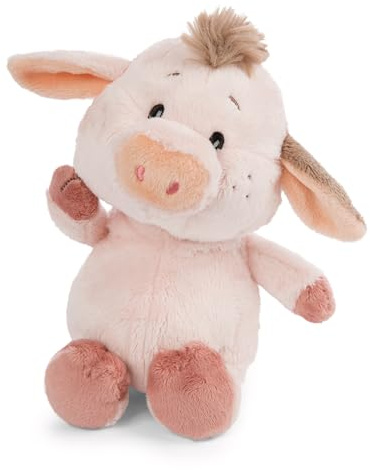 NICI Kuscheltier Schwein Pigwick 22cm - rosa - Weiches Plüschtier – niedliches Stofftier zum Kuscheln & Spielen – tolle Geschenkidee für Kinder & Erwachsene - 62252