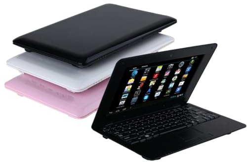 Bigmachine 10.1 Inch Latest Portable Quad Core 8GB Computer Laptop Mini PC Android 6.0 Netbook Lightweight Notebook WiFi Webcam YouTube Player Flash (Black)