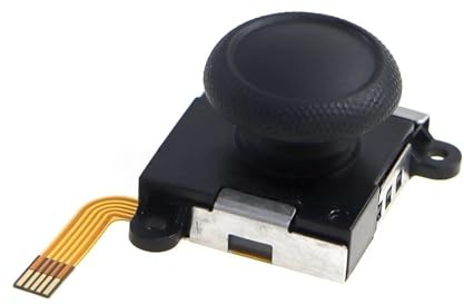 HWBZDPZQD 1 pièce for JoyCon for Hall Effect Rocker 3D Joystick for Switch Oled Lite Rocker Support Réparation Accessoires de jeu(Black)