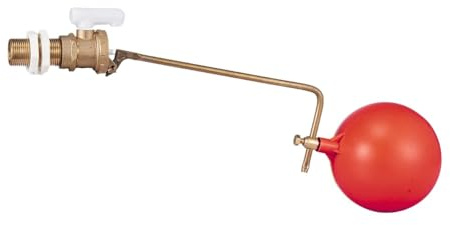 Adjustable 1/2 Part 2 Ball-Cock Float Valve with Ball for Toilet Cisterns & Water Tanks, Premium BS1212 Standard Ball Valve