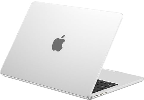 BlueSwan für MacBook Air 13 Zoll Hülle 2026-2022 M5-M2,Matt Transluzent | Ultradünne Hartschale Schutzhülle,Fingerabdruckfest,Kompatibel mit Mac Book Air 13,6M5 M4 M3 M2 A3449 A3240 A3113 A2681