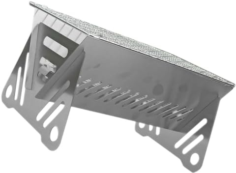 VICASKY Tragbarer Edelstahl Grillrost Klappbar für Camping und Outdoor BBQ Abnehmbarer Kleiner Grill mit Luftzirkulation für Garten Grillgeräte