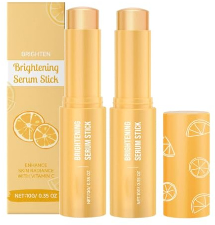 Sérum Vitamine C, Serum Vitamine C Visage Stick,Skincare Coréenne,creme eclaircissante peau noir puissant,Avec Acide Hyaluronique, Rétinol et de Jojoba- Anti-âge, Anti-rides et Anti-taches (2)