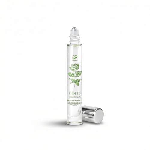 DoctorPro Rhinitis Conditioning Oil - Natural Nasal Relief Roll-on for Allergic Rhinitis, Sinus Congestion, Stuffy Nose & Hay Fever - 100% Pure Plant Extract for Easy Breathing