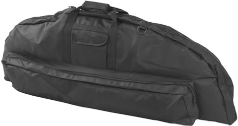 CHICIRIS Compoundbogen-Tasche, Canvas-Compoundbogen-Tragetasche, 115 cm, mit Schaumstoffpolsterung, Pfeiltasche, Verstellbarer Riemen und Bequemer Griff für Bogenschießen, Training, Jagd, Schießen
