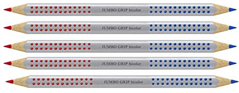 5x MPD Silbenstift Jumbo Grip, Faber-Castell