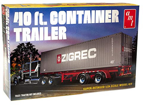 1/24 40ft Semi Container Trailer