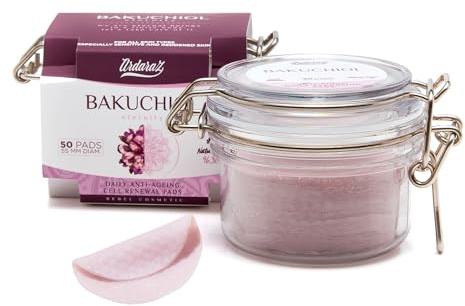 Ardaraz 50 Peelingpads Ansikte med Salicylsyra BHA och Bakuchiol