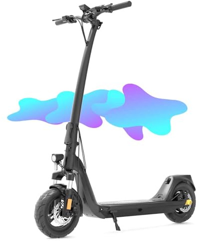 JOYOR E Scooter mit Straßenzulassung ABE, Maximale Reichweit 100km, 500W Motor Faltbarer Elektroroller, 10 Zoll E Roller