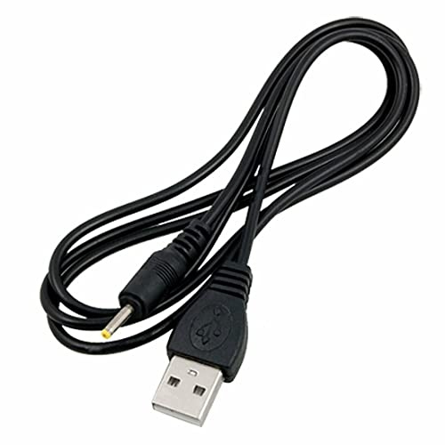 RGBS USB to DC Barrel Jack Power Charging Cable Adaptor 5V 1A（DC 2.0 * 06mm,DC2.5 * 0.7mm,DC3.5 * 1.35mm, DC4.0x1.7mm,DC5.5 * 2.1mm f Choose (DC2.5 * 0.7mm)