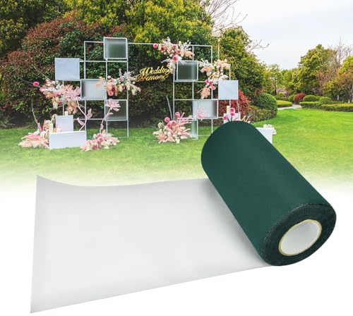 XAVSWRDE Ruban Adhésif pour Gazon Artificiel, 15cm * 10m Bande Jonction Gazon Artificielle Auto-adhésive Ruban de Gazon Artificielle Bande Adhesive Gazon Synthetique pour Jardin Pelouse Balcons - Vert