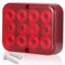 SPARKMOTO 1 x Feux Antibrouillard Remorque Led Rouge,Feu De Brouillard Led Pour Remorque Tracteur Camion Caravane,Feu Antibrouillard Arrière Remorque12V,Feux Éclairage Remorque Submersible
