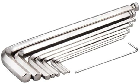 XUCZHAI InnensechskantschlüSsel 1 Stück L-förmiger Innensechskantschlüssel mit langem Arm, metrischer Innensechskantschlüssel FüR Handwerker(17mm)