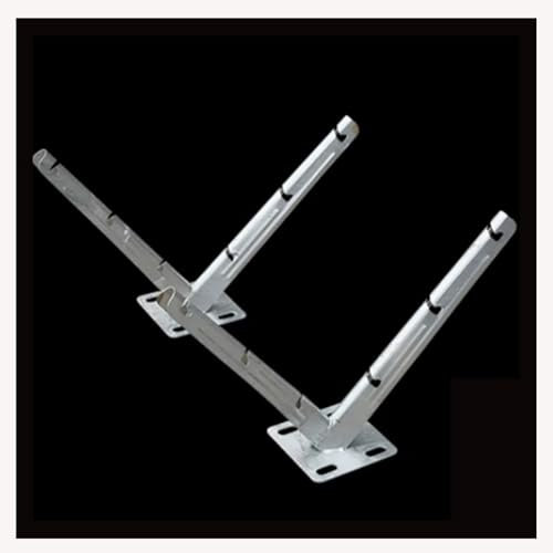 YSXXIAN Razor Wire Bracket 2 pieces, Razor Ribbon Barbed Wire Concertina Wire Bracket, Barbed Wire Arm Extender for Fence Post