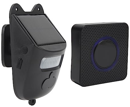 Autoalarme, Drahtlosen Alarm -Türsensor -Infrarotsensor mit Digital Display 1 Empfänger 1 Bewegungsdetektor für Haustür oder Bürgersteigerkennung, Innenraum, Lagerhaus