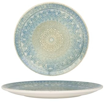 Bonna Speiseteller - Rivus Ethnic - Porzellan - 25 cm - 6er Set