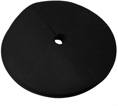 Turf Barrier Mat Set Twelve Non Woven Fabric Rings to Support New Saplings and Enhance Soil Nutrients