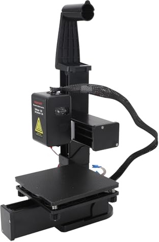 3D -Drucker für Kinder und Anfänger, 3D -Druckmaschine Kompatibel mit PLA TPU 1,75 -mm -Filament, Hohe Genauigkeit Schneller Heizung Kompakt 3D -Druckmaschine für Bildung (Black)