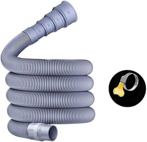 Kit di tubi flessibili per acque reflue per camper, a prova di perdite, con adattatori regolabili, per camper, camper e rimorchi