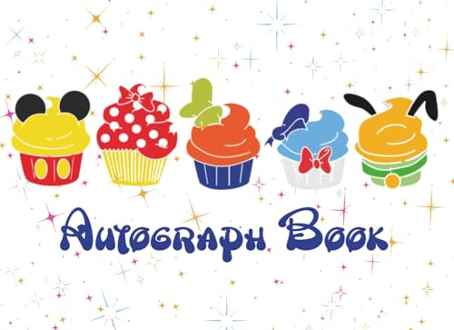 Autograph Book: Signatures and Photo Memory Album For Theme Park, Cruises, Vacation For Kids, Girls & Boys