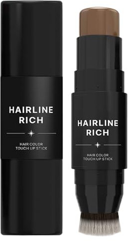 Stick A Penna Per Riempimento Per Capelli - Rivestimento A Doppia Radice Di Colori Per Capelli | Stick Di Copertura Della Radice | Capelli Temporanei A Doppia Estremità Copertura Per Capelli Di