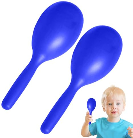 Maracas Shaker - Mexikanische Maracas aus Polystyrol von 120 g | Leichtes Musikspielzeug mit 120 g, hergestellt aus zarten Materialien, sicher für empfindliche Haut, ideal zum Lernen