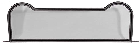 PureWind Windschott kompatibel mit Audi TT Typ 8N Baujahr 1999-2006 (Schwarz) – Windschott Universal mit Anbaumaterial ohne Tasche