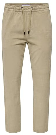 Only & Sons Homme Onslinus Tap Corduroy 0185 Pantalon en Tissu, Chinchilla, L EU
