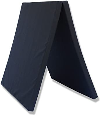 SilteD 2 Zoll dicke Übungs-Aerobic-Matte, PU-Leder, faltbare Tumbling-Matten, hochdichte EPE-Schaumstoff-Gymnastikmatten für Kinder und Mädchen, Heimtraining