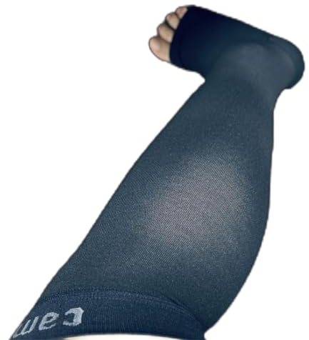 CAMBIVO Calze Compressione Graduata Punta Aperta, Calze a Compressione Donna Uomo, Gambaletti Calze Elastiche 20-30 mmHg per Vene Varicose, Circolazione Gambe, Running, Sport, Viaggio Aereo