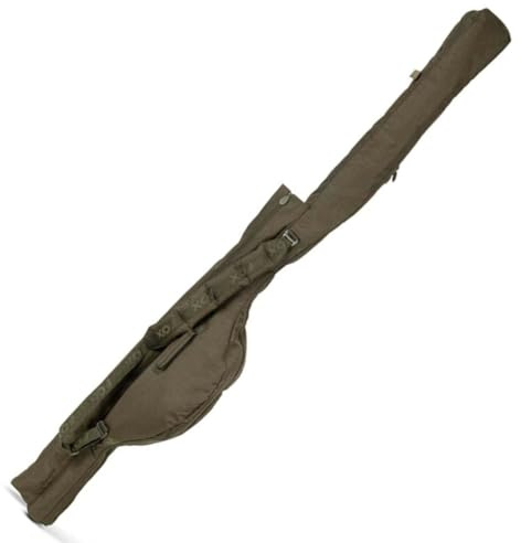 Fox Voyager 12ft 2 Rod Sleeve - Rutentasche, Rutenfutteral, Angeltasche, Zubehörtasche, Tragetsche für Karpfenruten, Transporttasche für Angelruten