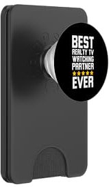 Best Reality Tv watching partner ever funny Reality show fan PopSockets PopWallet for MagSafe