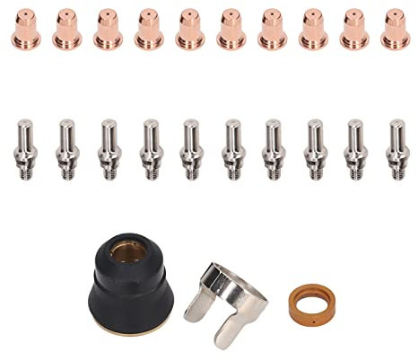 Sistema de corte por Plasma Antorcha Accesorio Electrodo Boquilla Anillo distribuidor Pack para PT60 Proyectos de BRICOLAJE