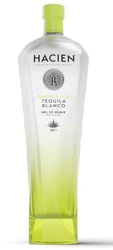 Hacien Lemon & Lime Tequila Blanco, Premium Tequila, 38% ABV, 70cl