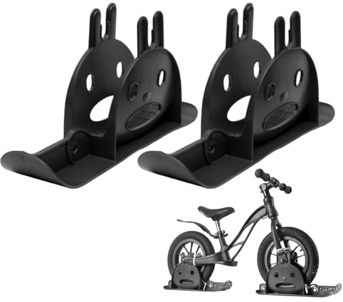 Kinderski | 1 Skipark Kinder Fahrrad ohne Pedale Training Schlitten - Zubehör Umwandlung für Golf Cart Walker Trails | Abenteuerstrecken Straßen Berge Parks