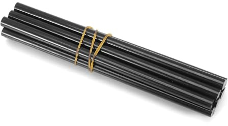 10 teile/satz 7x150mm Bunte Heißkleber Sticks Viskosität DIY Reparatur Werkzeug für 20 Watt Heißklebepistolen (Schwarz)