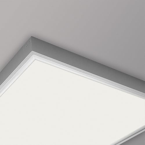 Mextronic LED Aufbau Panel LED Aufputz Panel 120x60 80W (S) 830 Warmweiß Dimmbar