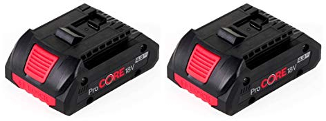 2x Bosch GBA ProCORE 18V 4.0 Ah Akku im Karton