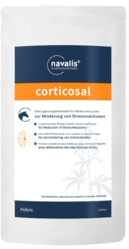 navalis corticosal Pellets | 1 kg | Ergänzungsfuttermittel für Pferde | Mit Mikronährstoffen & Kräutern