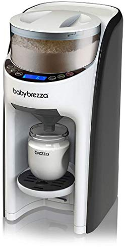 Baby Brezza Formula Pro Advanced | Instant and Automatic Baby Bottle Maker | Mix and Heat Formula at The Push of a Button | White
