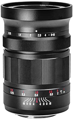 Meike 25mm f0.95 Manuelles Fokusobjektiv mit großer Blende Kompatibel mit Panasonic Lumix M43 MFT Mount Digital Spiegellose Kameras GH4 GH5 GH6