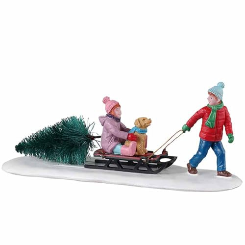 Lemax 33628 Vail Village Accessory: Bringing Home Our Tree