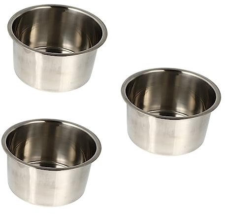 COHEALI 3piezas Cacerola De Inoxidable Para Derretir Jabón y Cera Recipiente Calentador De Materiales Para Manualidades Para Velas